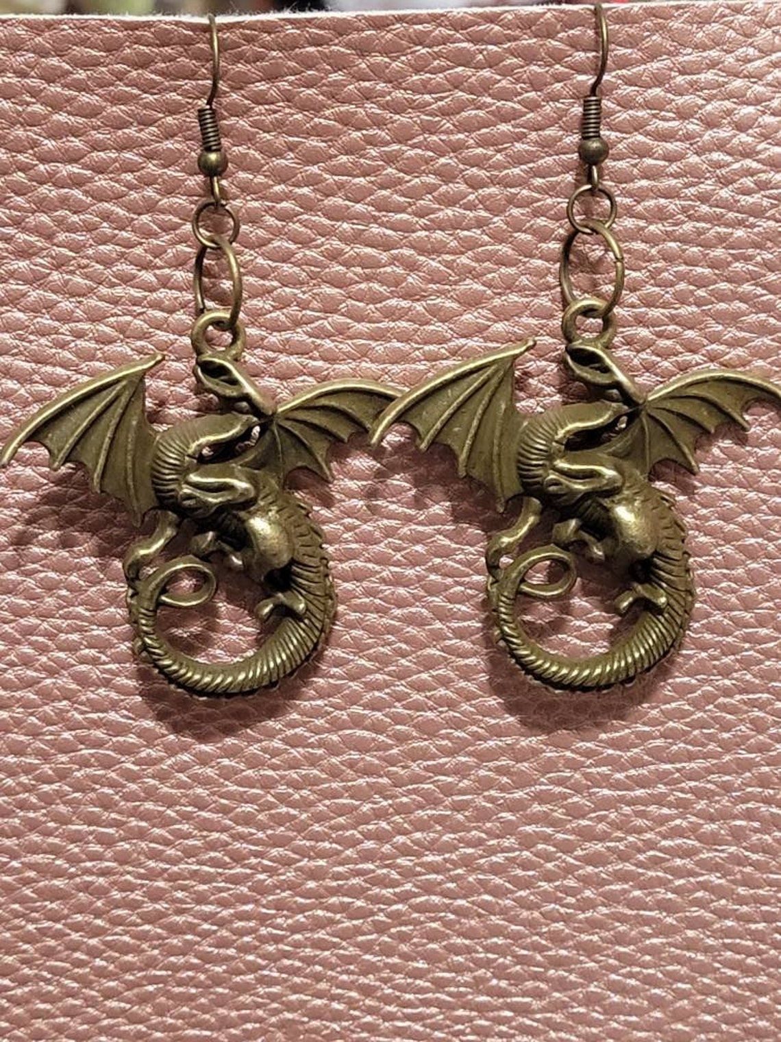 Bronze dragon Etsy