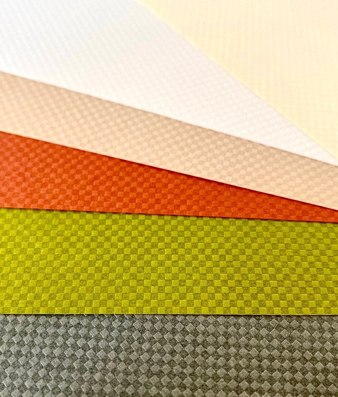 Japanese Ichimatsu Paper | 9 Sheets | A4 | Art Paper | Decorative