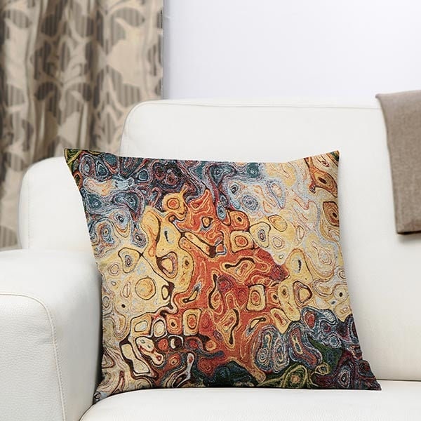 Coussin Tissus Jacquart