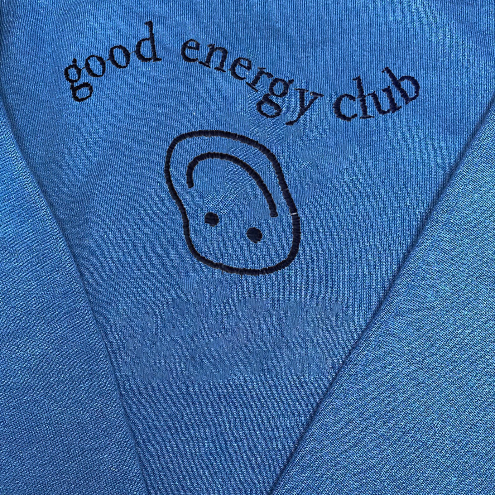 Good Energy Club Embroidered Sweatshirt Embroidered Hoodie | Etsy