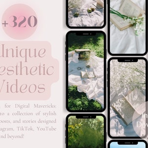 320+ Aesthetic Faceless Stock Videos for Instagram, TikTok, YouTube & More!