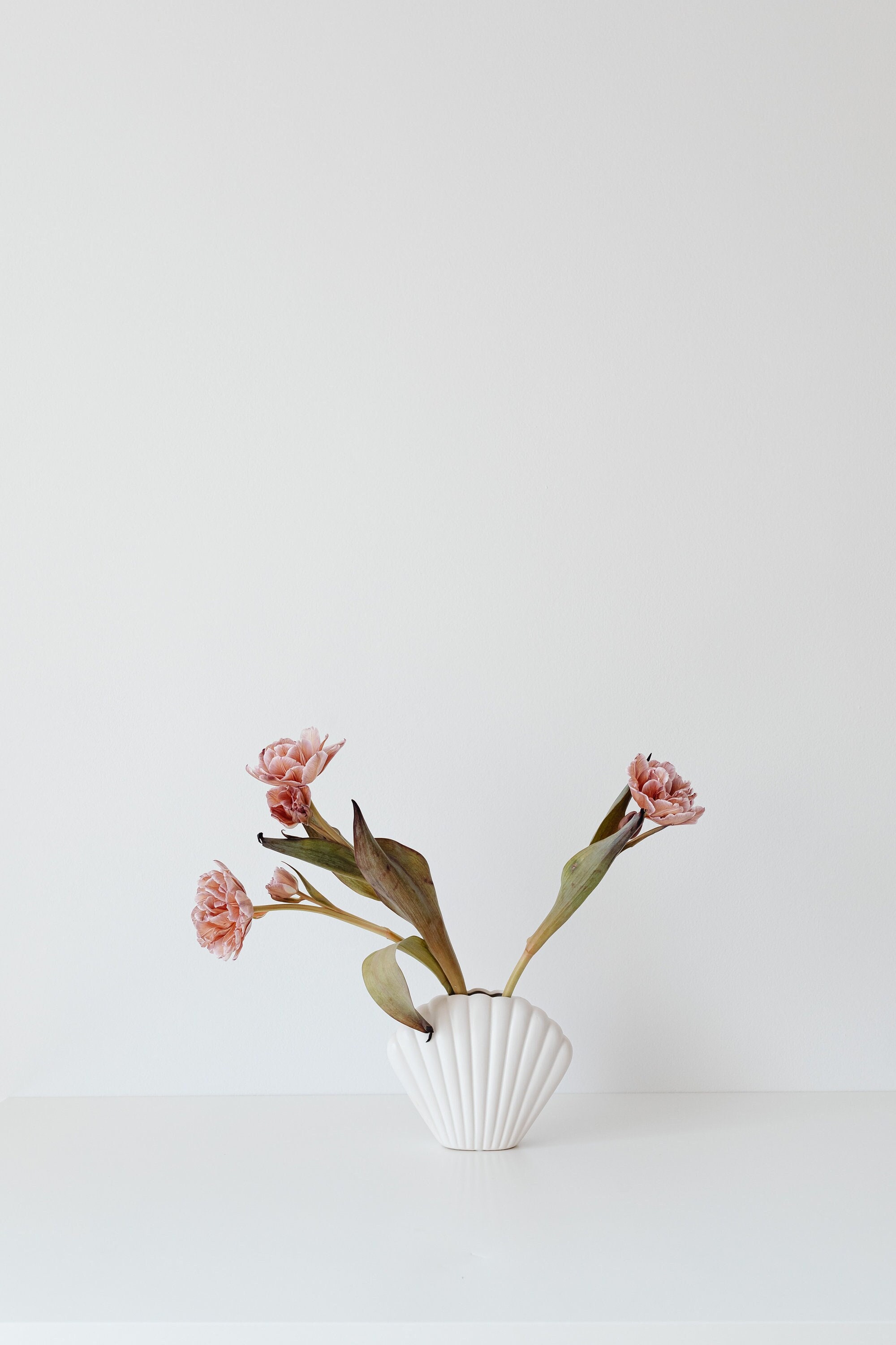Shell Vase Ceramic Decoration Modern Minimalist Home Decoration Vase For 