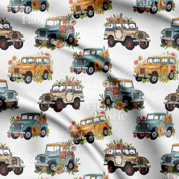 Jeep Fabric Etsy