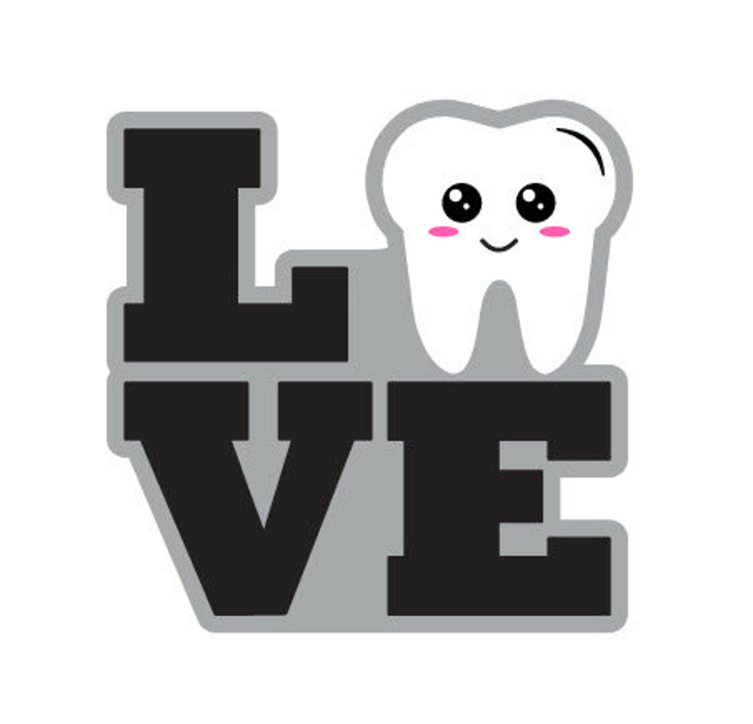 3 Love Squared Tooth Acrylic Blanks With or Without Keychain Hole Etsy