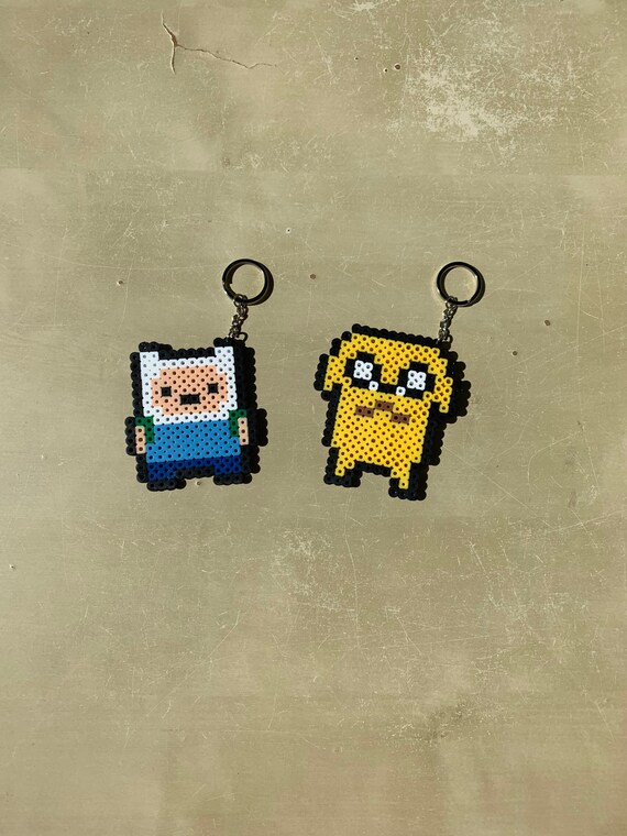 Blue with Jake and Finn Adventure Time Lanyard Keychain Holder Blue with Jake and Finn Adventure Time Lanyard Keychain Holder