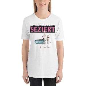 Es Keart Oanfoch Mehr Seziert | Short-Sleeve Unisex T-Shirt | Pink