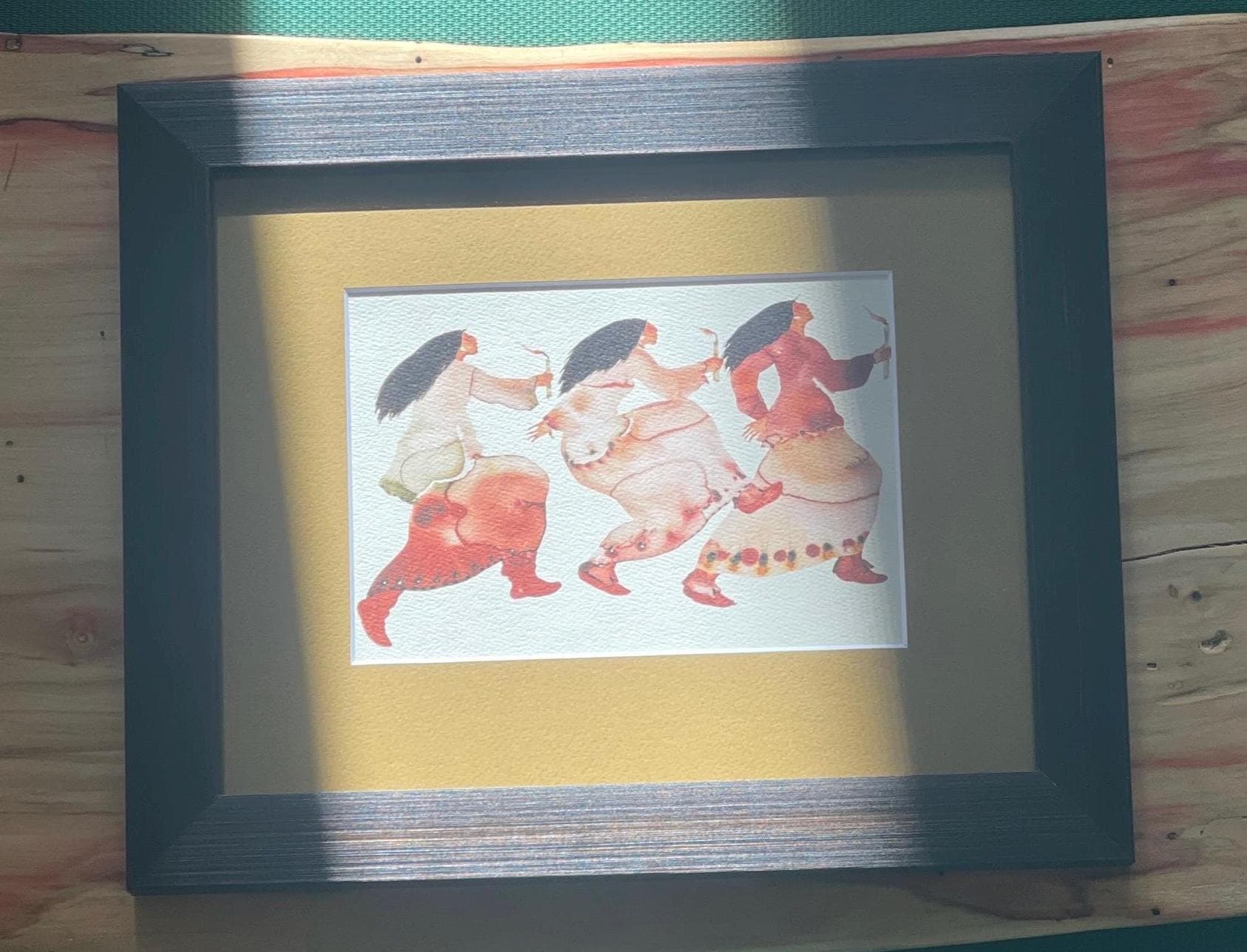 Framed Carol Griggs Lithograph Art Card, "first Angels" 8x10 - Etsy