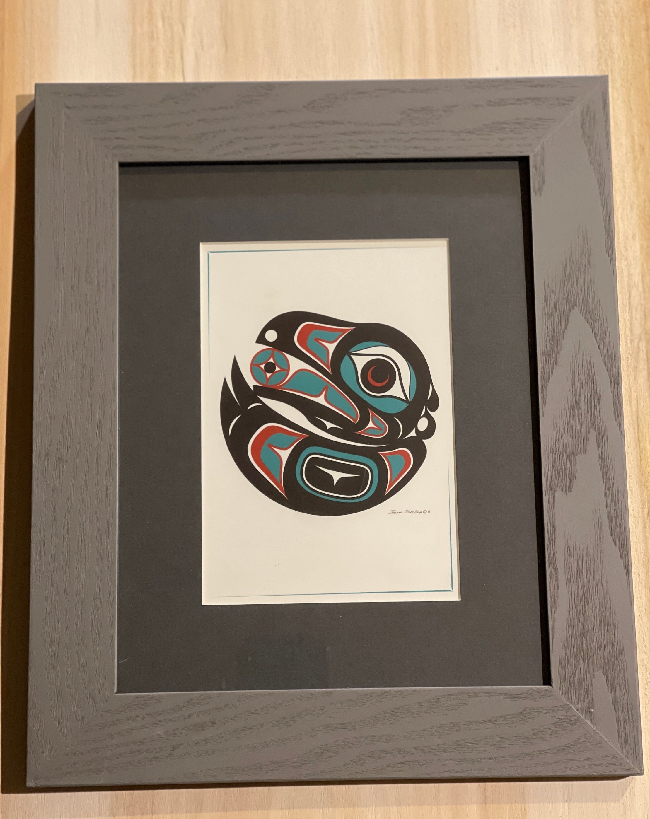 Native American Alaskan Tlingit Nation Master/ Artist/carver Israel Shortridge Tlingit Raven ...