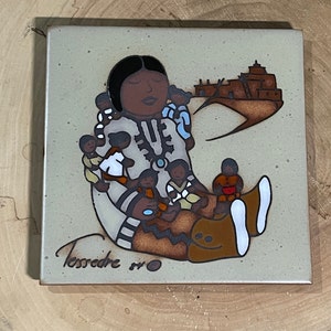 Art Tile Ceramic Trivit  Cleo Teissedre 6x6