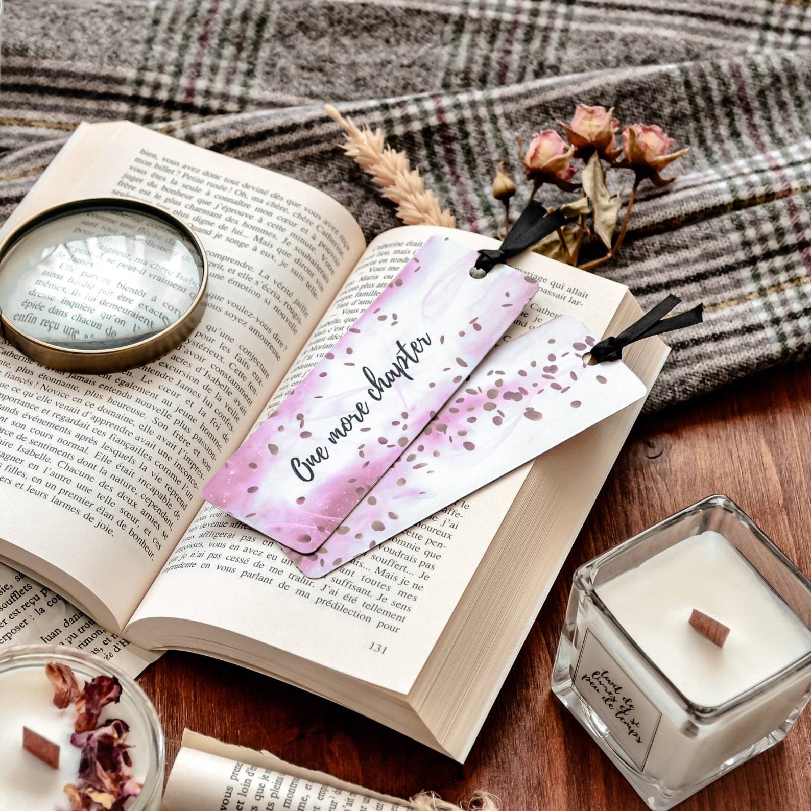 Marquepages Citations Livresques Etsy