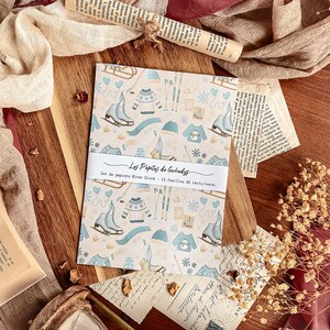 Set de papiers - Hiver Givré
