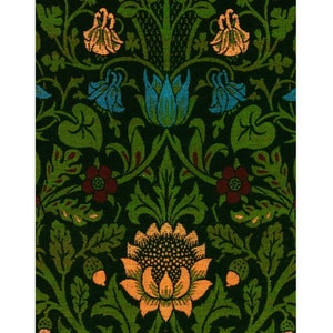 Vintage William Morris Violet and Columbine Print, William Morris Print, Violet and Columbine Print, William Morris