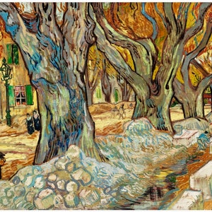 Van Gogh The Large Plane Trees Print, Van Gogh Print, The Large Plane Trees Print , Vintage Print - 35 Different sizes to choose from