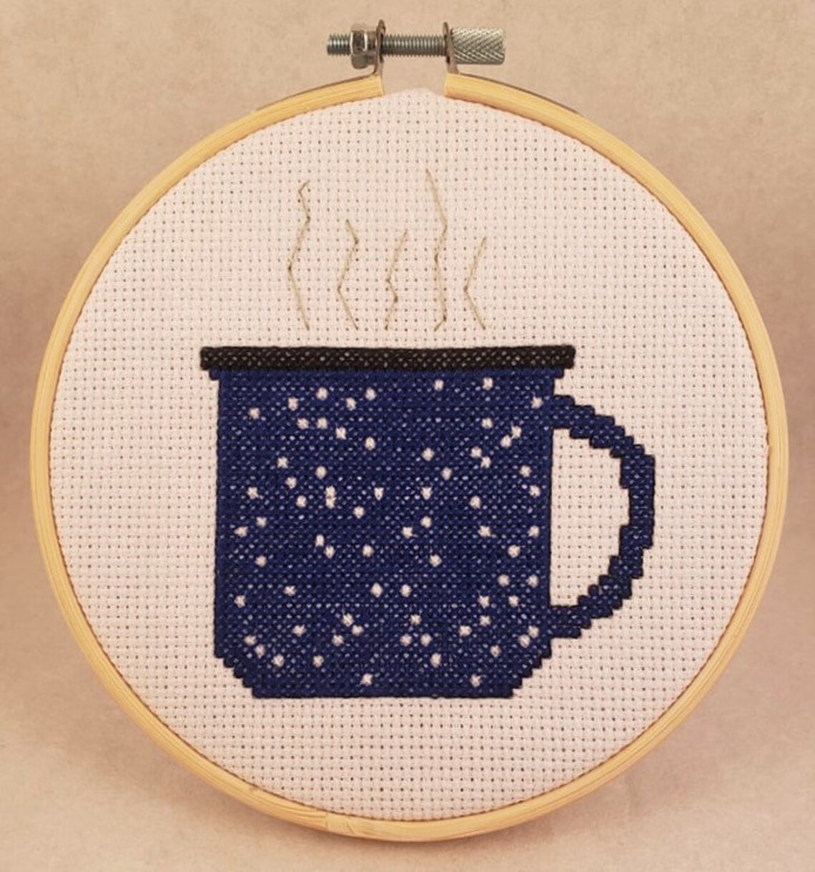 Three Mugs Cross Stitch Patterns Instant Download Pdfs - Etsy