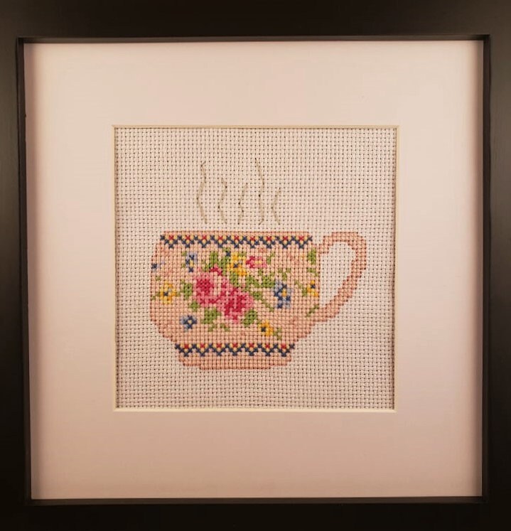 Tea Mug - Counted Cross Stitch Pattern - Instant Download PDF - What ...
