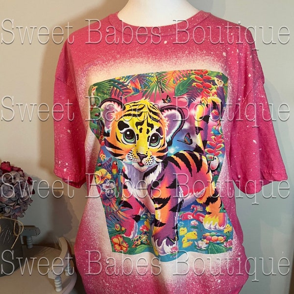 Kids Rainbow Tiger Stripe Tee main image 0