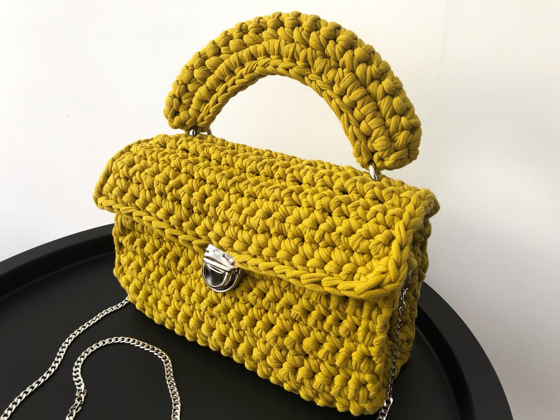 Crochet Marshmallow BagCrochet Crossbody Bag for Etsy