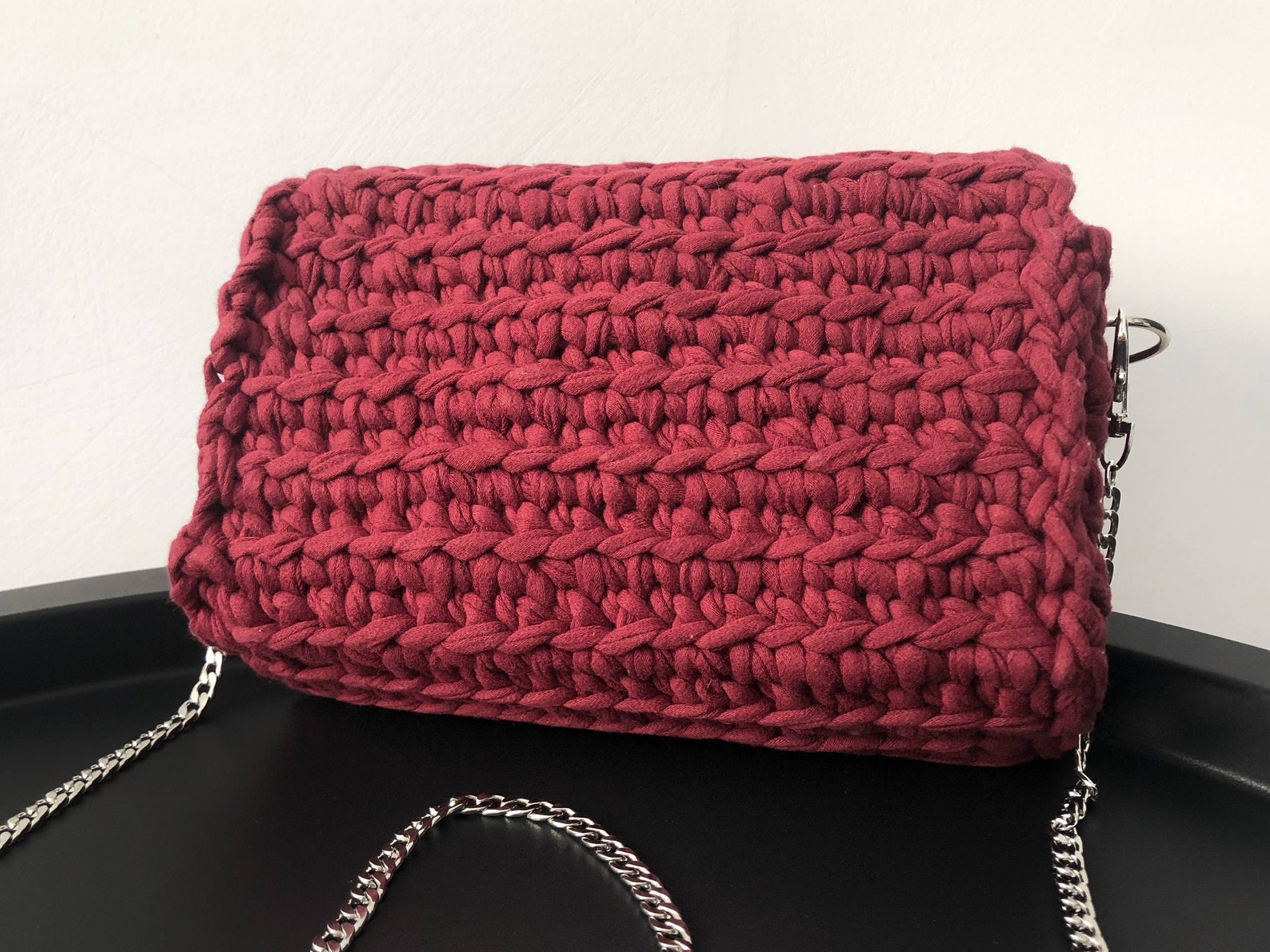Crochet Marshmallow BagCrochet Crossbody Bag for Etsy