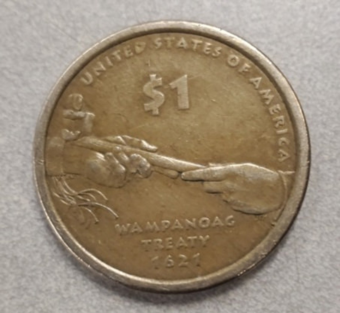 Rare 1621 1 Dollar Coin Etsy