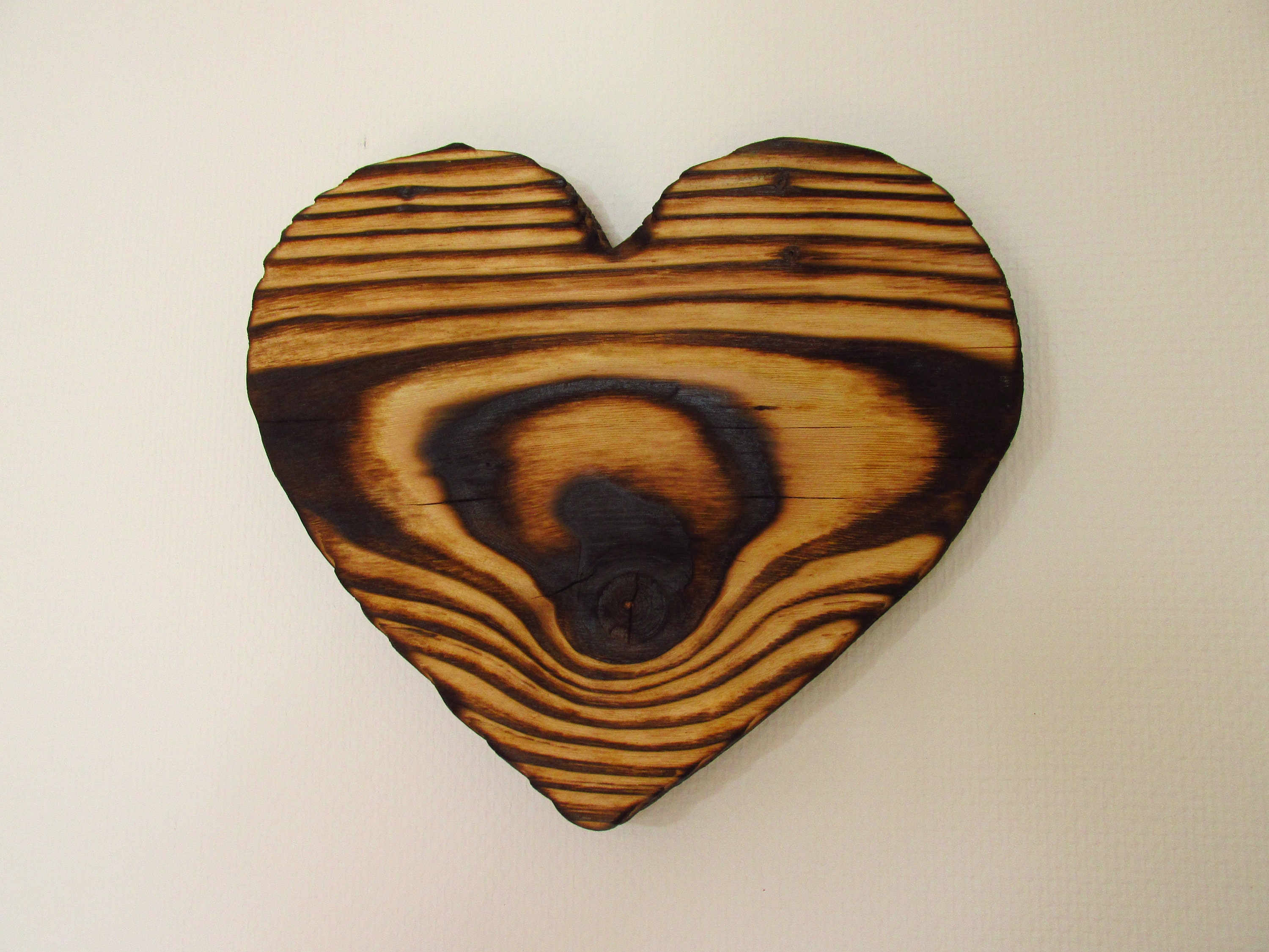 Coeur en Bois Naturel