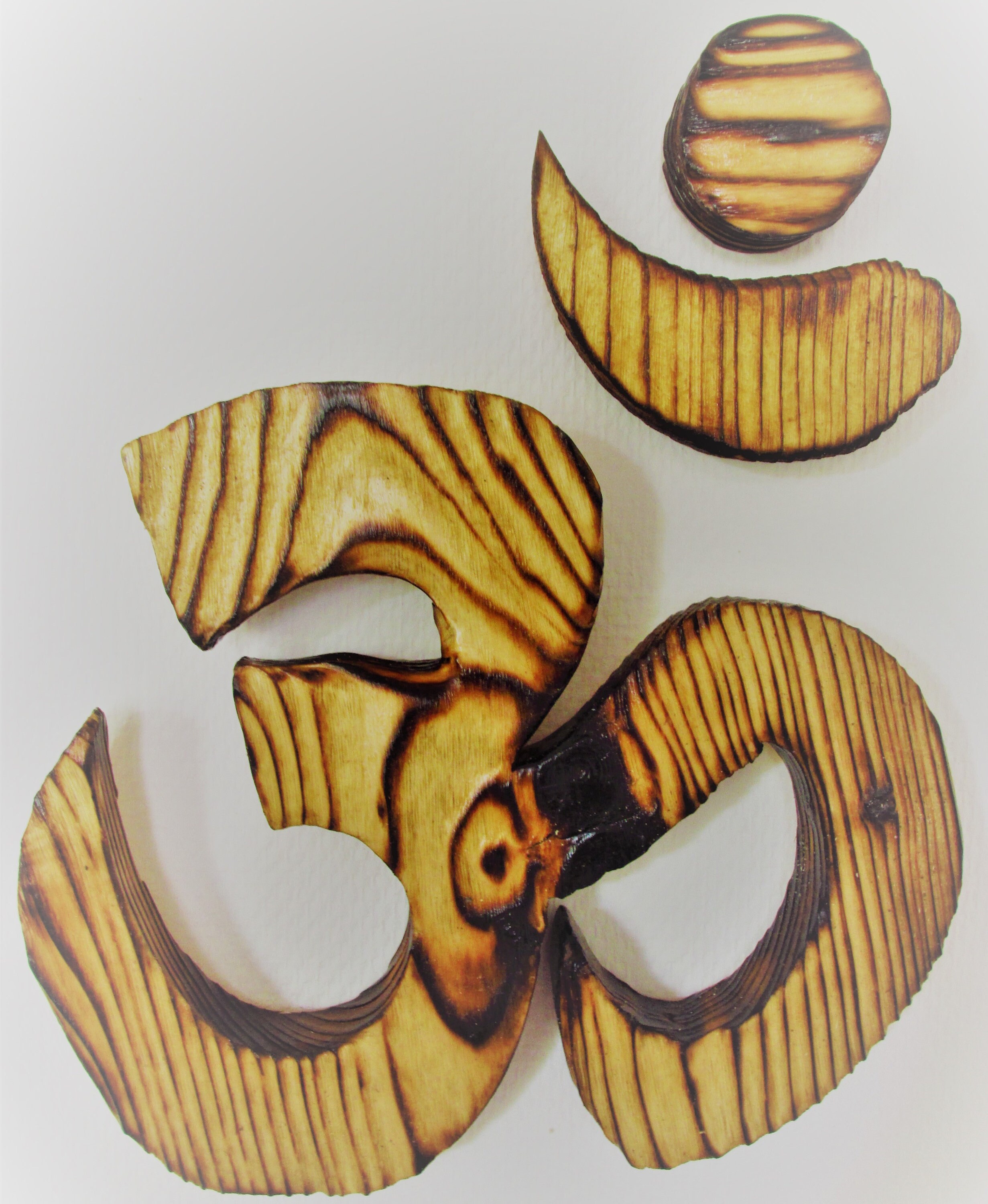 Aum Sanskrit en Bois