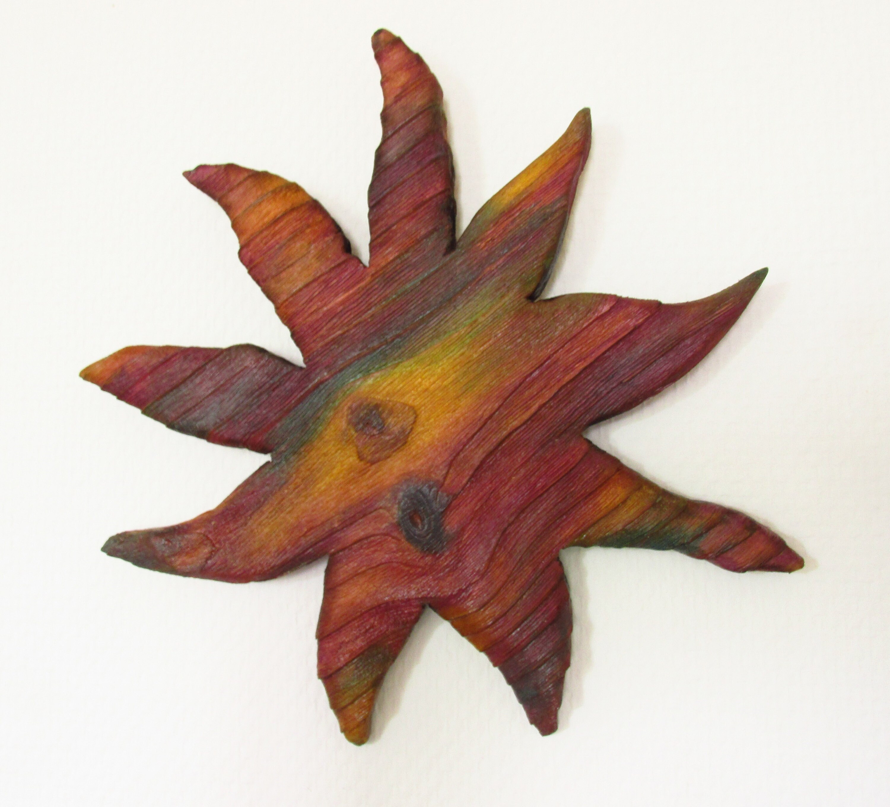 Soleil en Bois Coloré