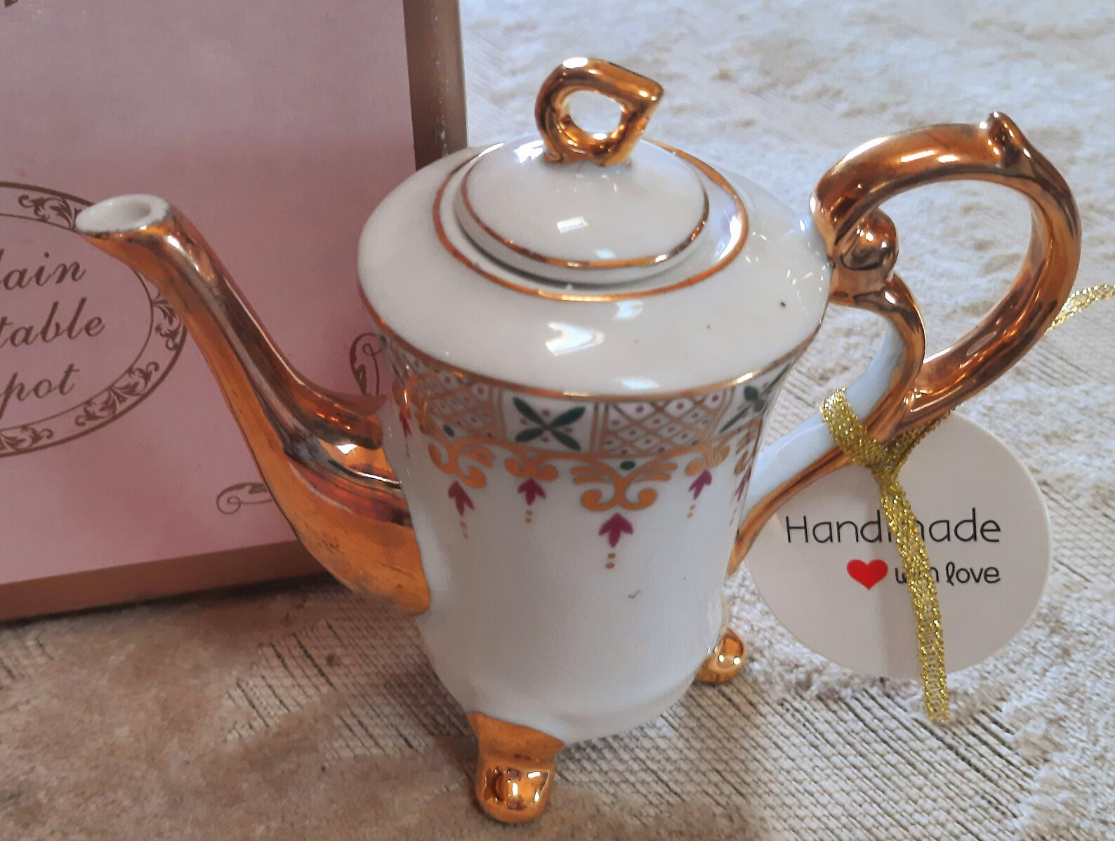 Miniature 'the Leonardo Collection' Teapot With Dried Etsy