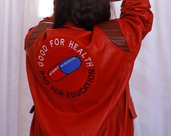 Akira Kaneda Inspired Red Capsule Handmade jacket
