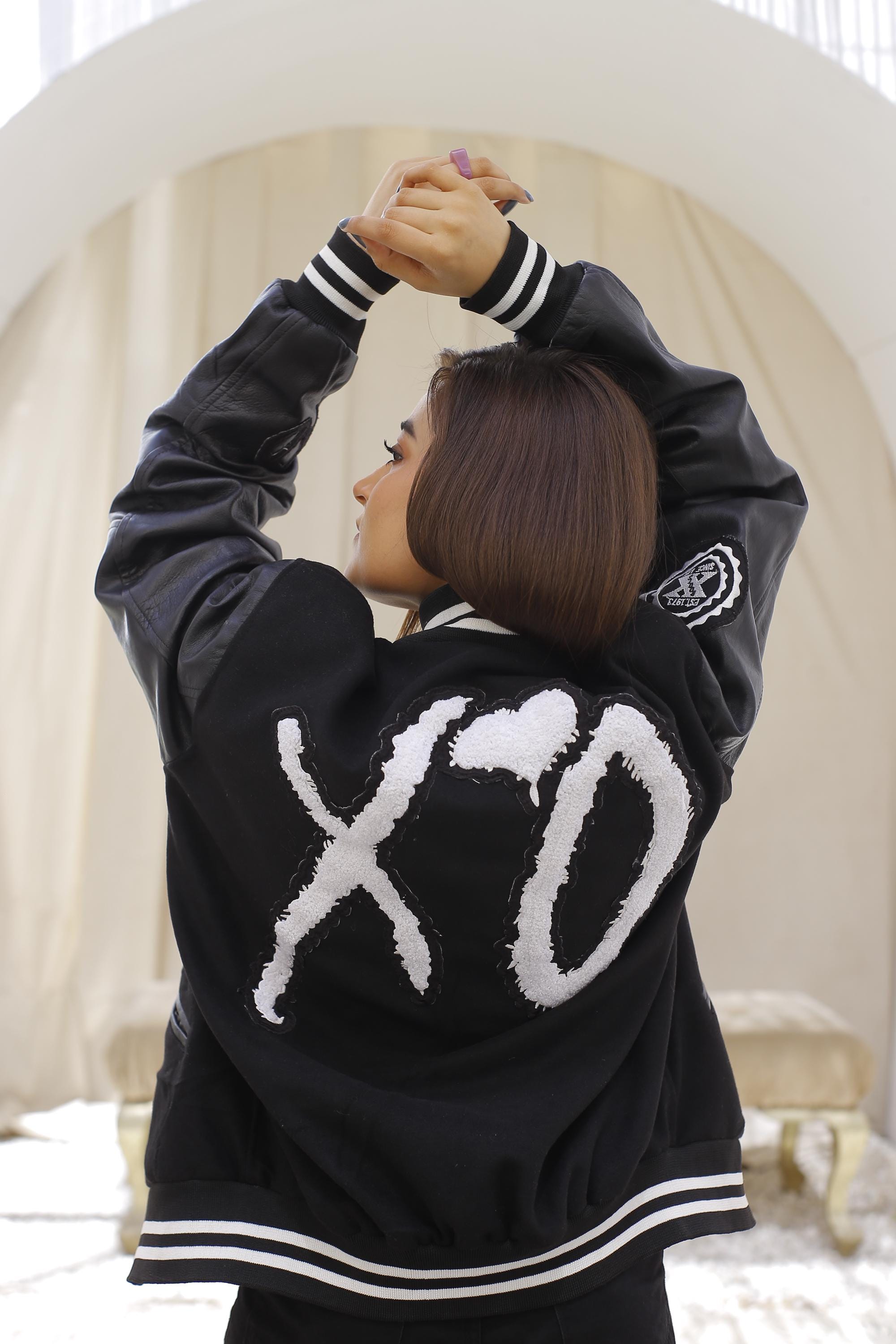 Weeknd XO Unisex Varsity Jacket, Singer Cosplay Jacket