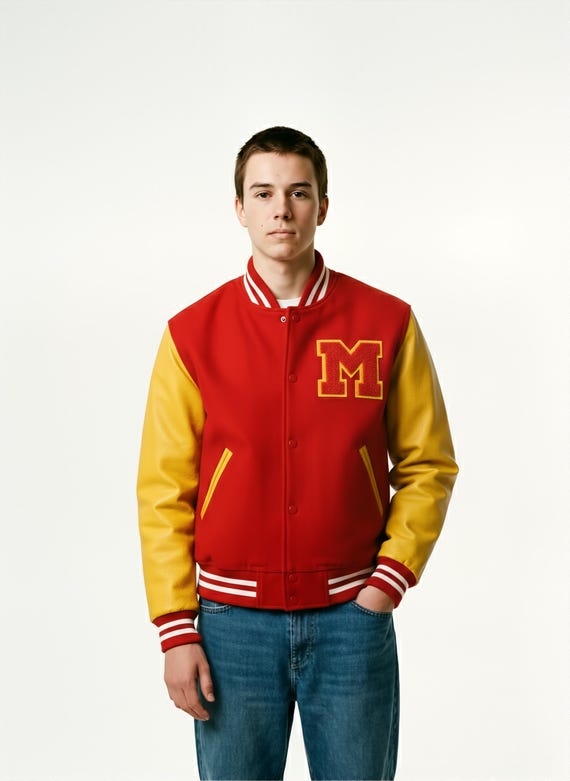 Michel Jackson Red & yellow Jakcet - MJ Thiller Jacket - Jacket For Youngs and Adults