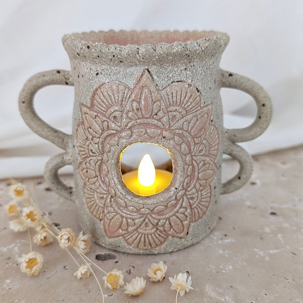 Ceramic Oil Burner, Ceramic Wax Burner, Wax Melt Burner, Ceramic Candle Holder, Tealight Candle Holder, Ceramics, Ceramic Trinket