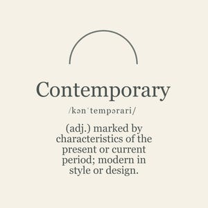 Poster Tipografico Contemporaneo – Stampa Minimalista Incorniciata 21x30 cm | Arte e Design Moderno da Parete