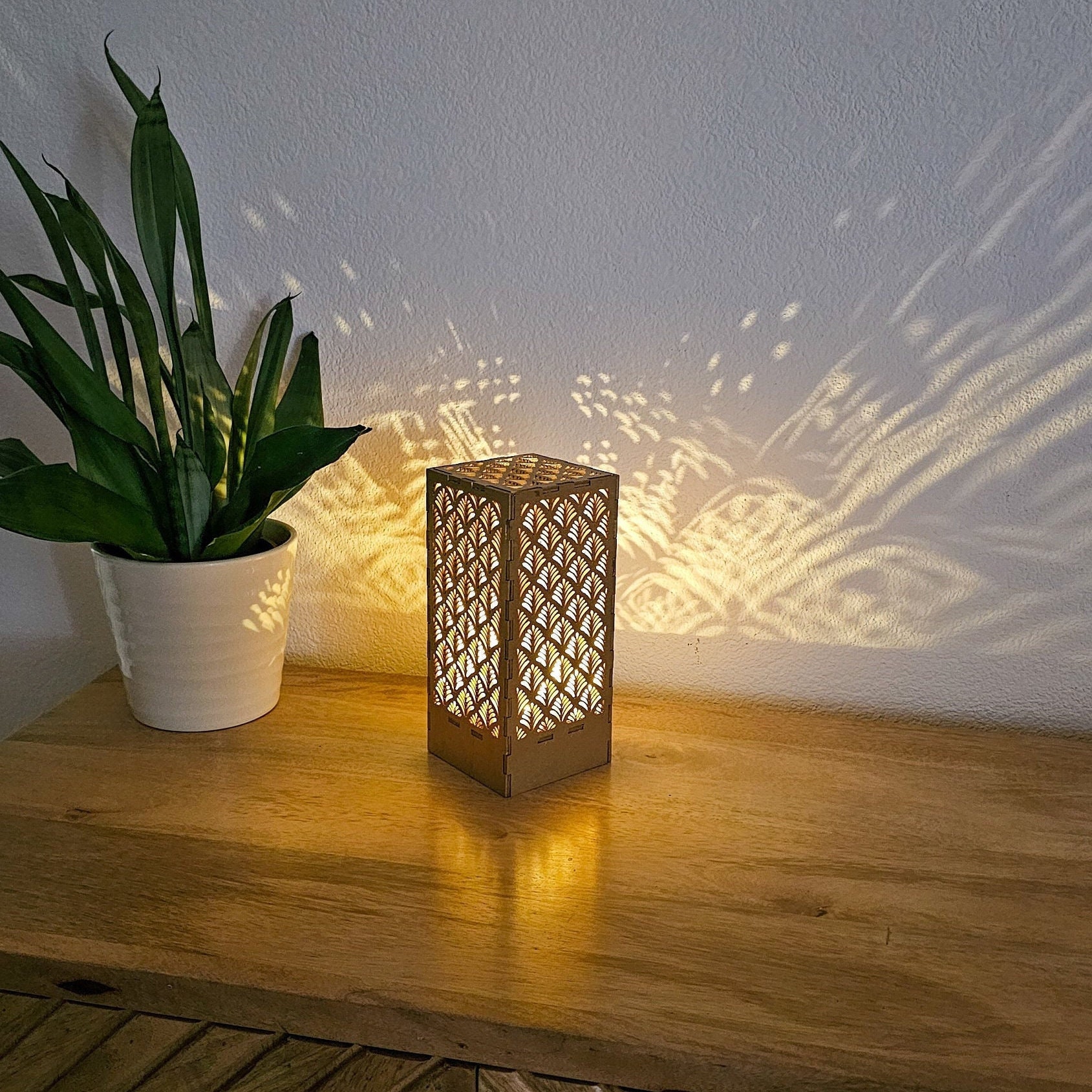 Tischlampe Kabellos - Lampe mit Batterie - Lampe Balkon - Nachttischleuchte - sanftes Licht - Tischleuchte dekorativ - portables Leuchte