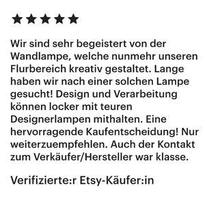 Wandlampe aus Holz, Nautilus Muschel, Beleuchtung Wohnzimmer, E27 Fassung Bild 8