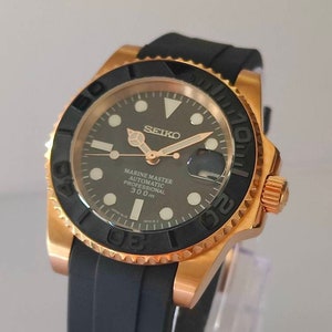 Seiko rose gold yachtmaster sale