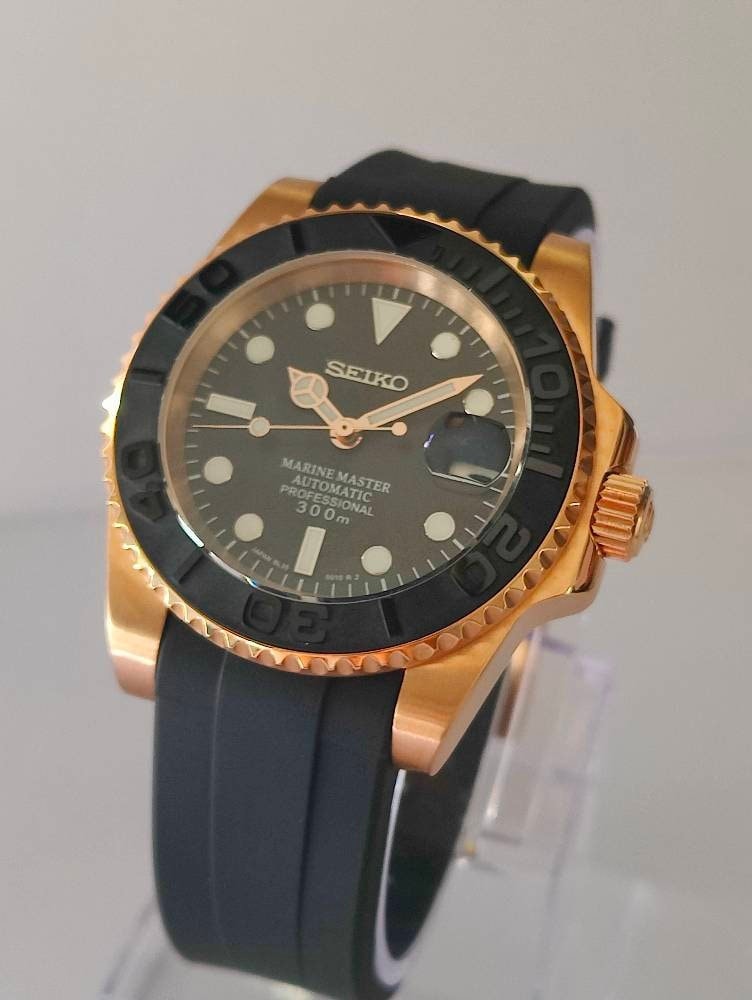 Seiko yacht master rose gold new arrivals