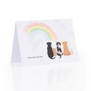 Dog Sympathy Card | Dog Loss Card