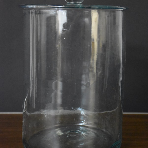 Cylinder Glass Jars Etsy