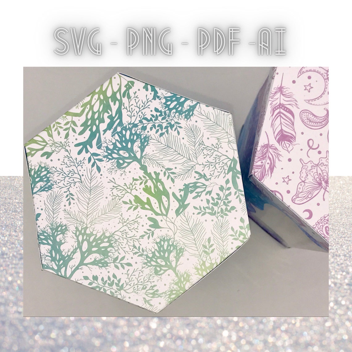 Wine Glass Box Svg Template Lovely Presentation Box for Etsy UK