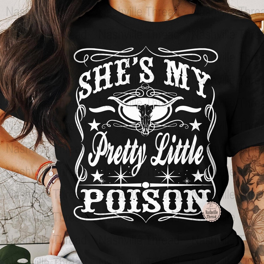 Pretty Little Poison PNG, Country Music,, Retro Cowgirl, Western ...