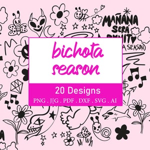 Karol G / New Album Cover / manana sera bonito / bichota season png / Pink / bichota / season / EPS / png / SVG