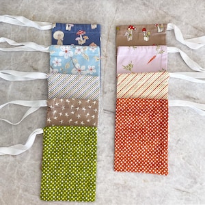 Wiederverwendbare Kordelzug Geschenkbeutel 13x17,75 - Umweltfreundlicher Stash Geschenksack