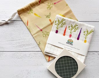 Slow Notes Kitchen Gift Set – Garden Carrot Edition