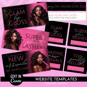 Lash Webkit, Lash Business, Lash Banners, Lash Website Kit, Shopify, Wix, Webkit, Webkit Template, Website, Lashes, Lash Tech