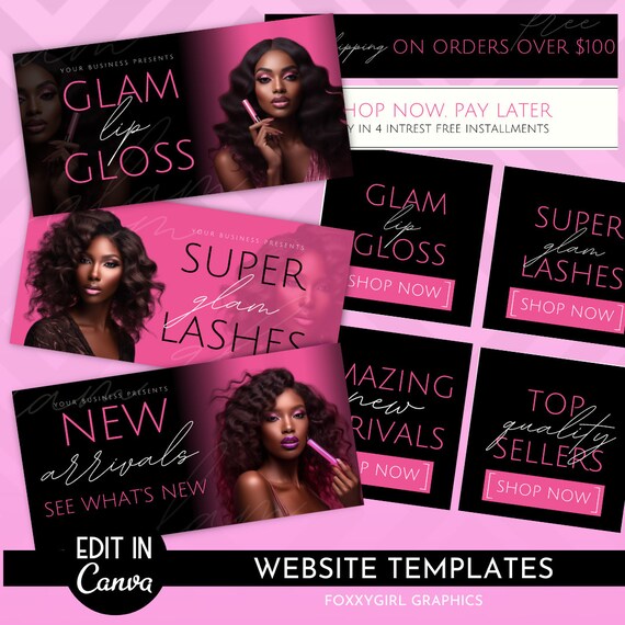 Lash Webkit, Lash Business, Lash Banners, Lash Website Kit, Shopify, Wix, Webkit, Webkit Template, Website, Lashes, Lash Tech
