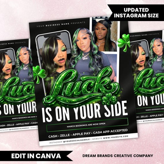 March Booking Flyer, March Flyer, March Books, Book Now Flyer, March Madness Flyer, MUA Lashes Nails Hair March Flyer, Canva Editable