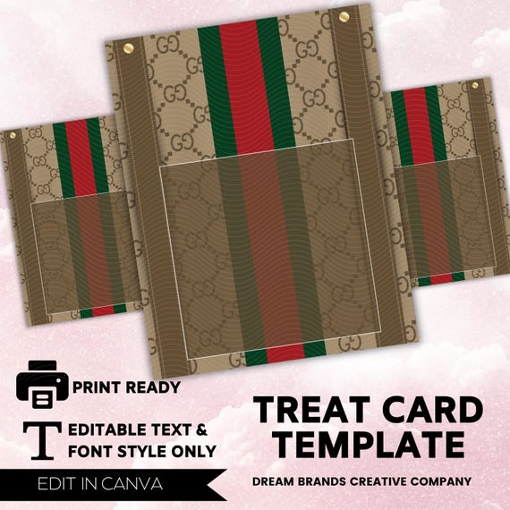 Designer Valentines Day treat card templates, Jumbo Valentines Day card, Valentines Day Gift, Luxury Gift Card, print ready, Canva Template