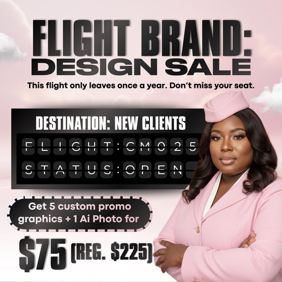 5 Matching Social Media Graphics + 1 Custom AI Photo | Branding Graphics | Small Business Marketing | Custom Flyer Set