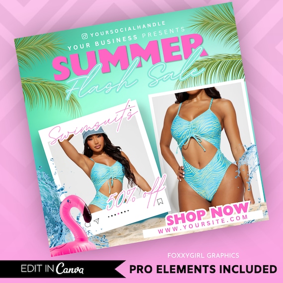 Summer sale flyer, summer special sale flyer, June bookings flyer, lash, hair, nails, make up, canva editable template, June special flyer