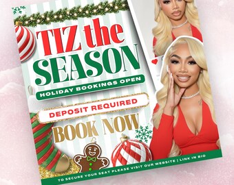 Hair Special Flyer Template, Hair Sale Flyer, Editable Canva Hair Promo, Hairstylist Booking Flyer, Beauty Salon Marketing, Digital Flyer